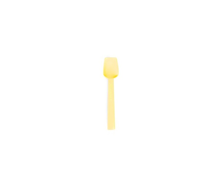 Cucchiaino Hawaii Compostabile Giallo Coprente - 9,5 cm - Confezione 1 kg Cucchiaino Hawaii Compostabile Giallo Coprente - 9,5 cm - Confezione 1 kg