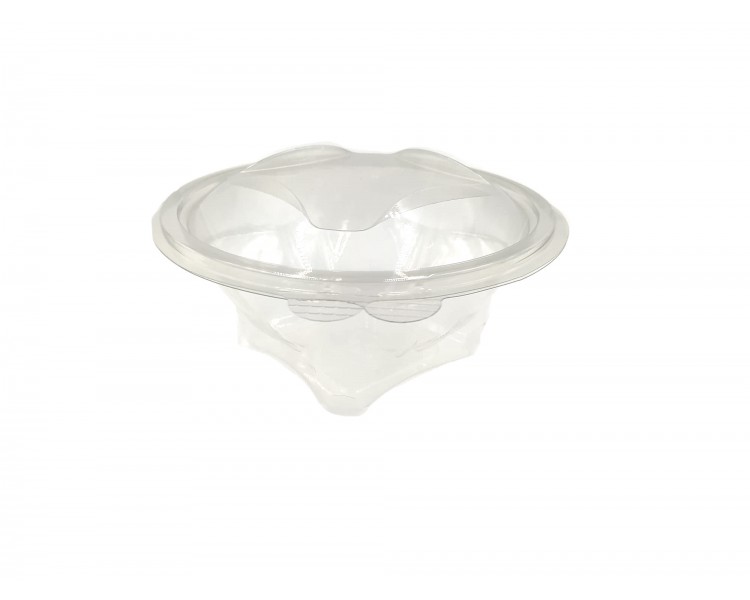 Contenitore PET con Coperchio Rimovibile 750 cc - 50 pezzi Contenitore PET con Coperchio Rimovibile 750 cc - 50 pezzi