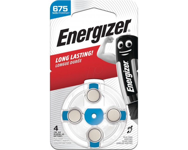 ENERGIZER | 675 Acustica Turn&Lock | 4 Pezzi ENERGIZER | 675 Acustica Turn&Lock | 4 Pezzi