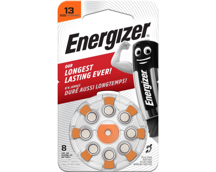 ENERGIZER | 13 Acustica Turn&Lock | 8 Pezzi ENERGIZER | 13 Acustica Turn&Lock | 8 Pezzi