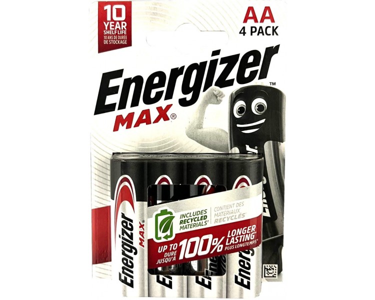 ENERGIZER | AA Max | 4 Pezzi ENERGIZER | AA Max | 4 Pezzi