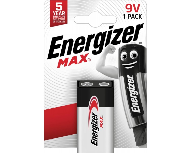 ENERGIZER | 9V MAX | 1 Pezzo ENERGIZER | 9V MAX | 1 Pezzo