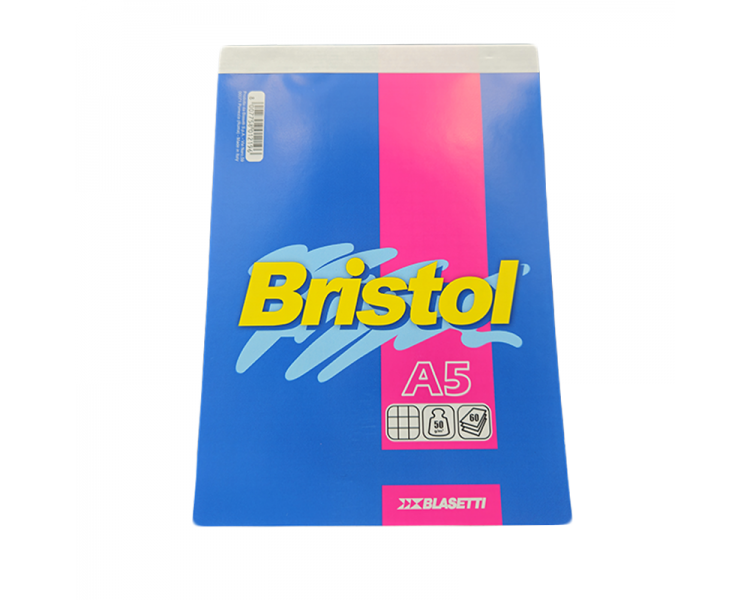 Blocco Notes Bristol - 15x21 cm - Quadretto 5 mm Blocco Notes Bristol - 15x21 cm - Quadretto 5 mm