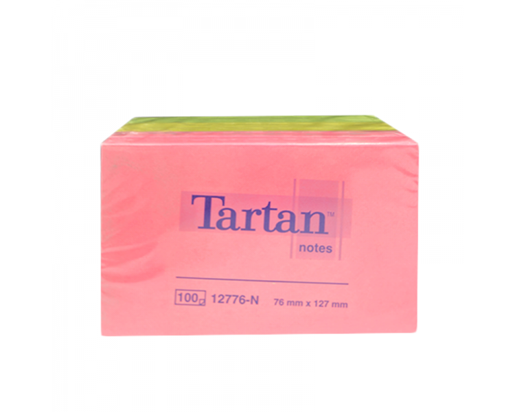 Post-it Tartan - Neon Rainbow - 76x127 Post-it Tartan - Neon Rainbow - 76x127