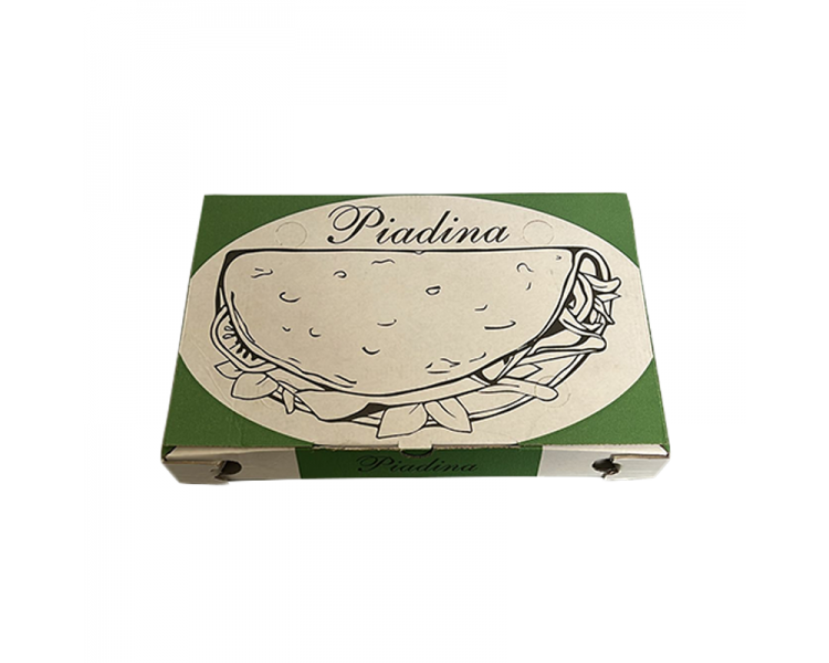 Scatola Piadina - 23x36x4 - 100 Pezzi Scatola Piadina - 23x36x4 - 100 Pezzi