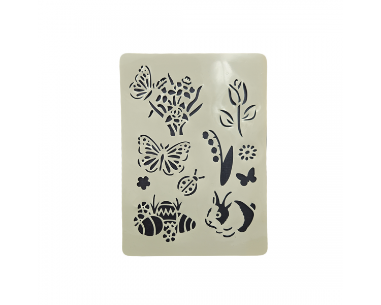 Stencil per torte - Fantasia fiori 3/4 Stencil per torte - Fantasia fiori 3/4