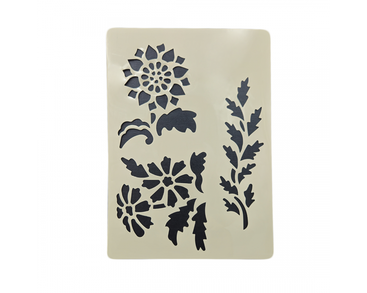 Stencil per torte - Fantasia fiori 4/4 Stencil per torte - Fantasia fiori 4/4