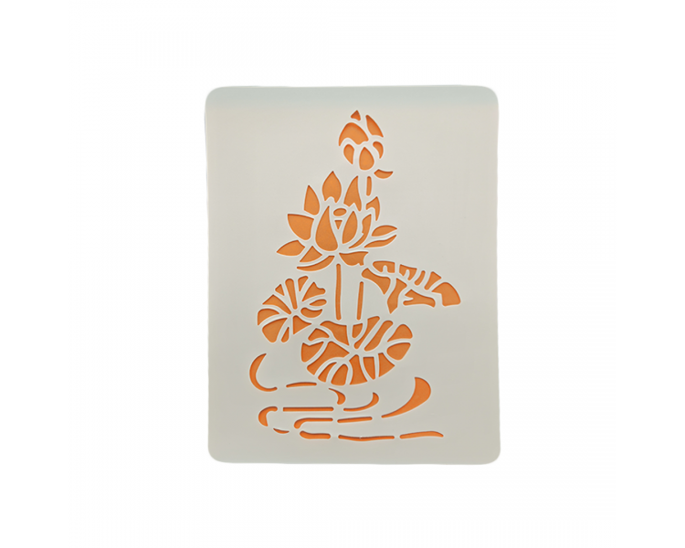 Stencil per torte ''orchidea'' Stencil per torte ''orchidea''