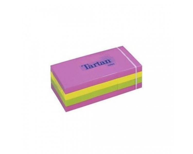 Post-it Tartan - Neon Rainbow - 51x38mm Post-it Tartan - Neon Rainbow - 51x38mm