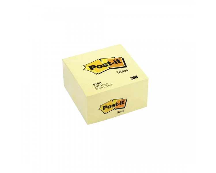 Post-it Note Cubo - 76x76 - 450 Fogli Post-it Note Cubo - 76x76 - 450 Fogli