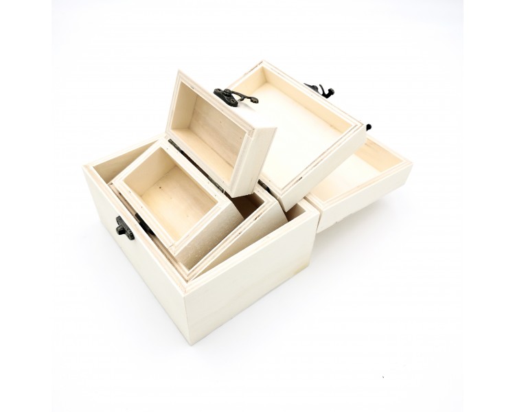 Scatole Legno | 3 in 1