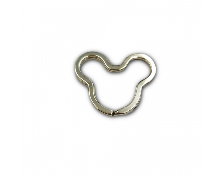 Portachiavi di metallo| Testa di Topolino Portachiavi di metallo| Testa di Topolino
