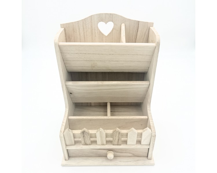 Portaoggetti in Legno | 27,5x19,5x14,5cm Portaoggetti in Legno | 27,5x19,5x14,5cm