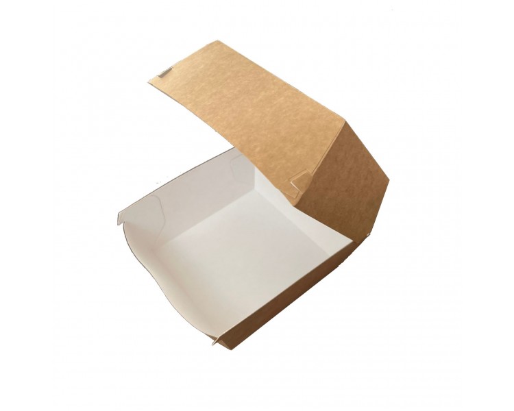 Scatola Hamburger - 13x13x10 cm - 90 Pezzi Scatola Hamburger - 13x13x10 cm - 90 Pezzi
