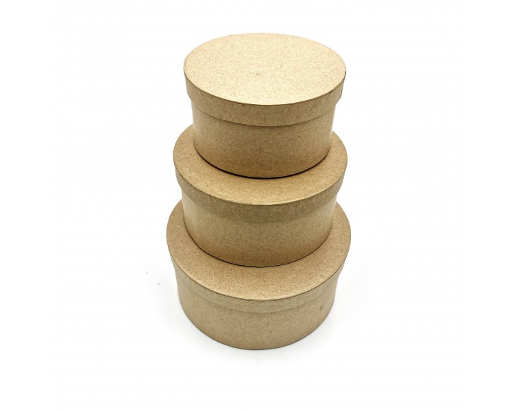 Scatola Cartone | Rotonda - 3 in 1