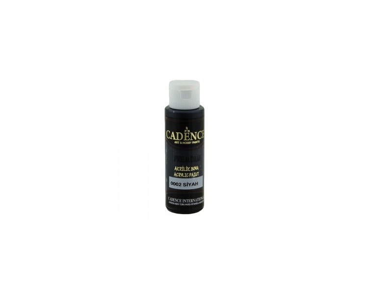 Colore Acrilico | 0002 Nero - 70ml Colore Acrilico | 0002 Nero - 70ml