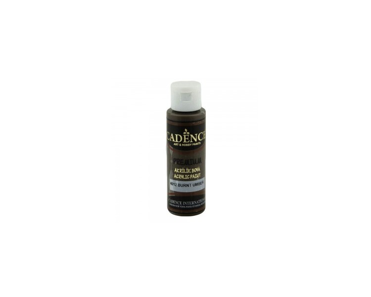 Colore Acrilico | 4012 Marrone Scuro - 70ml