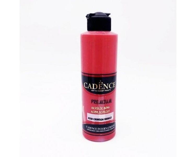Colore Acrilico | 4350 Cremisi Rosso - 250ml Colore Acrilico | 4350 Cremisi Rosso - 250ml