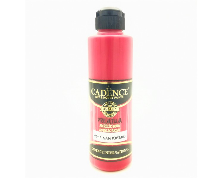 Colore Acrilico | 0011 Cremisi Scuro - 250ml