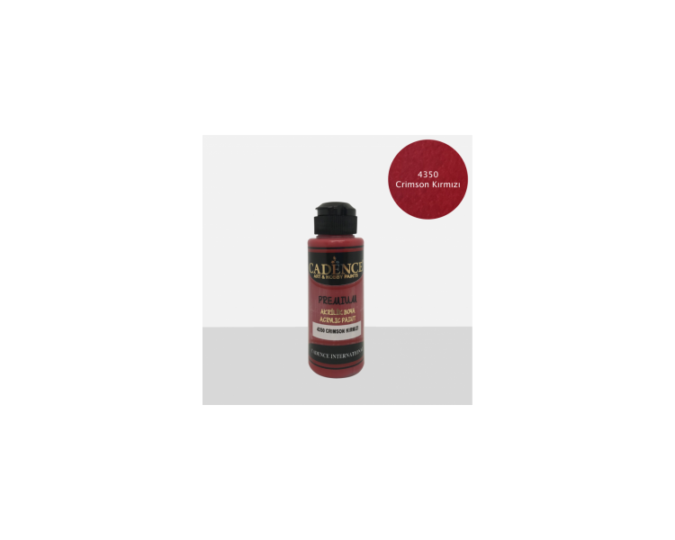 Colore Acrilico | 4350 Cremisi - 120ml