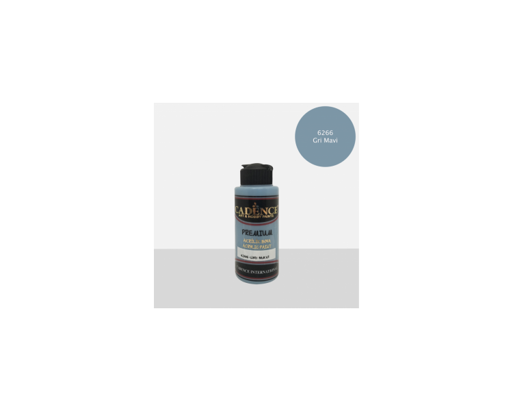 Colore Acrilico | 6266 Grigio Blu - 120ml Colore Acrilico | 6266 Grigio Blu - 120ml