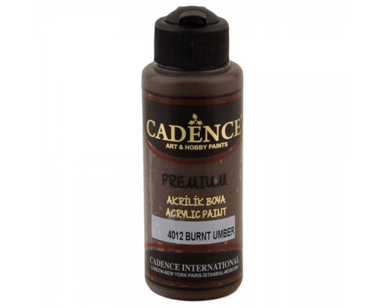 Colore Acrilico | 4012 Marrone Scuro - 120ml Colore Acrilico | 4012 Marrone Scuro - 120ml