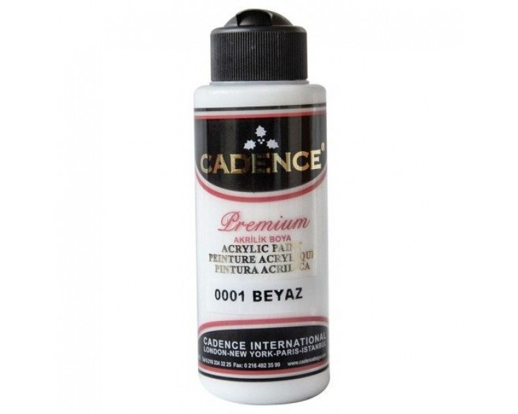 Colore Acrilico | 0001 Bianco - 120ml