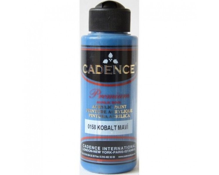 Colore Acrilico | 0158 Blu Cobalto - 120ml Colore Acrilico | 0158 Blu Cobalto - 120ml