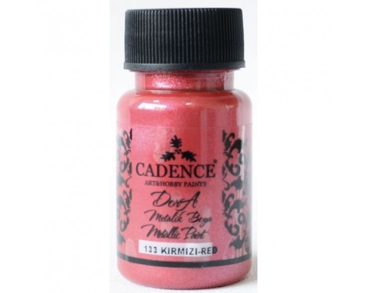Dora Metallic | 133 Rosso Cremisi - 50ml Dora Metallic | 133 Rosso Cremisi - 50ml