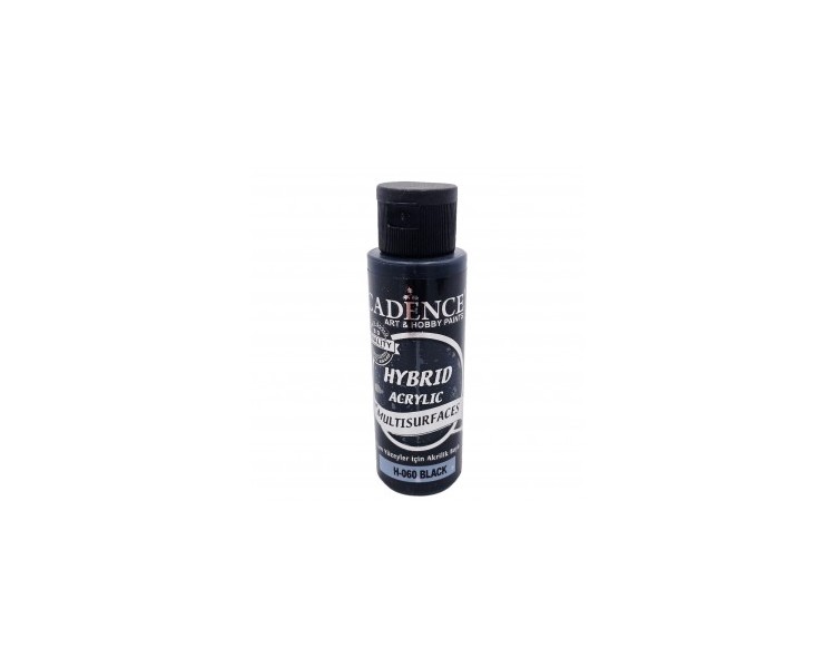 Colore Acrilico Ibrido | H-060 Nero - 70ml Colore Acrilico Ibrido | H-060 Nero - 70ml
