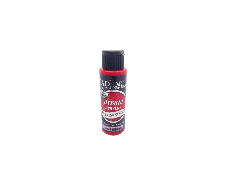 Colore Acrilico Ibrido | H-053 Cremisi Rosso - 70ml Colore Acrilico Ibrido | H-053 Cremisi Rosso - 70ml