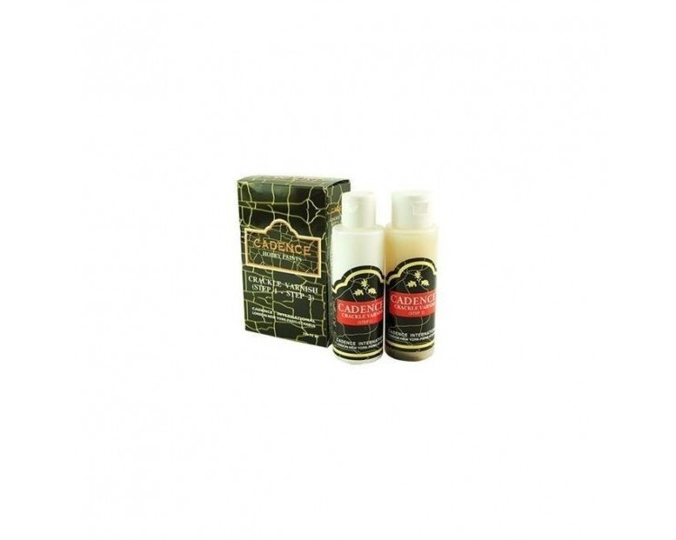 Vernice Effetto Screpolato | 70+70ml - 2 pezzi Vernice Effetto Screpolato | 70+70ml - 2 pezzi
